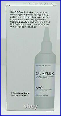 OLAPLEX No. 0 & No. 3 INTENSIVE BOND BUILDING HAIR TREATMENT 5.2 OZ & 30ML
