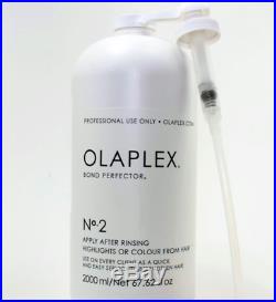 OLAPLEX No. 2 BOND PERFECTOR 67.62oz (2000 ml) HALF GALLON BACKBAR
