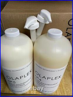 OLAPLEX SHAMPOO # 4 & CONDITIONER # 5, 67.62 oz Bottles AUTHENTIC, NEW & SEALED