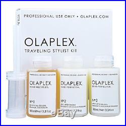 OLAPLEX TRAVELING STYLIST KIT #1 & 2x#2 100ml Hair Treatment NEW SEALED ORIGINAL