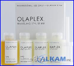 OLAPLEX TRAVELING STYLIST KIT + No. 3, Full Kit, Step 1, 2 and 3, Brand New