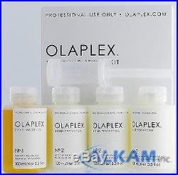OLAPLEX TRAVELING STYLIST KIT + No. 3, Full Kit, Step 1, 2 and 3, Brand New