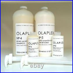 Olaplex Bond # 4 Shampoo & # 5 Conditioner 8.5oz or 67. Oz You Choose Size