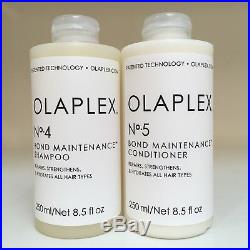 Olaplex Bond Maintenance Shampoo No 4 And Conditioner No 5 Set 8.5 oz Each New