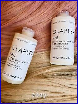 Olaplex Daily Care Double Set No. 4 and No. 5 Shampoo and Conditioner Pack Of 4