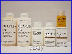 Olaplex NO3, NO4, NO5, NO6 & NO7- Full SET, Sealed, Guaranteed Authentic