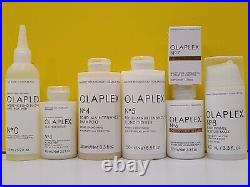 Olaplex No. 0,3,4,5,6,7 and No. 8 Full SET, Authentic Sealed