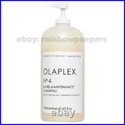 Olaplex No 4 Bond Maintenance Shampoo 67.62 Oz With Pump New & Sealed FRESH Stock