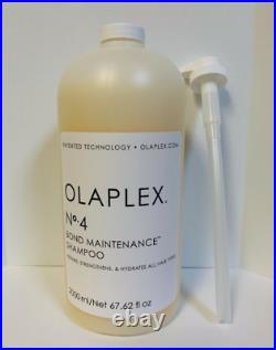 Olaplex No 4 Bond Maintenance Shampoo 67.62oz / 2000ml Half Gallon+ Sealed