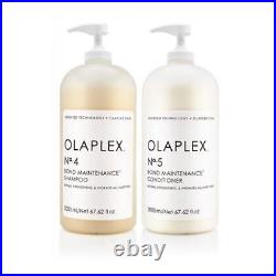 Olaplex No 5 Bond Maintenance Conditioner & No 4 Shampoo 67.62 oz