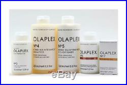 Olaplex Repair, Treatment and Style Set, NO. 3 through NO. 7 Authentic