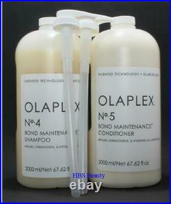 Olaplex Shampoo No 4 & Conditioner No 5 Bond Maintenance, 67.62 oz ea, Authentic