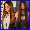 Ombre Brazilian Virgin Human Hair Wig Remy Full/Front Lace Wigs Silky Straight