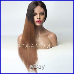 Ombre Lace Front Wig Human Hair, Natural Hairline, Brazilian Human Hair