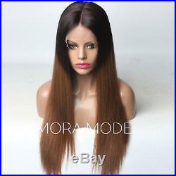 Ombre Lace Front Wig Human Hair, Natural Hairline, Brazilian Human Hair