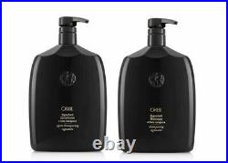 Oribe Signature Shampoo & Conditioner Liter Duo 33.8 oz /1 Liter + Free Pumps