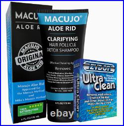 Original Macujo Aloe Rid Shampoo + Zydot Ultra Clean
