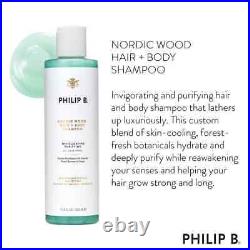 PHILIP B Nordic Wood Hair + Body Shampoo (Size 32 oz / liter)