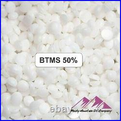 PURE BTMS 50 % EMULSIFIER 1 2 4 8 16 oz lb pound Behentrimonium Methosulfate USA