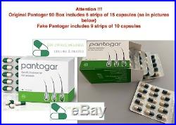Pantogar Alopecia Pantovigar Hair loss 3 boxes 270 cyprus wellness Original DE