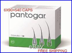Pantogar Pantovigar Alopecia Hair Loss 540 Caps. Cyprus wellness MERZ ORIGINAL