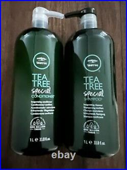 Paul Mitchell Tea Tree Special Shampoo & Special Conditioner Duo 33.8 oz 1 Liter