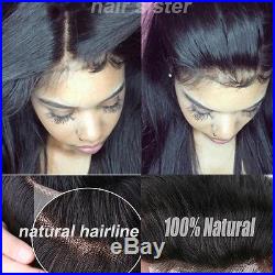 Peruvian Human Hair Wig Silk Top Base Full Lace/Lace Front Wigs with Baby Hair 2