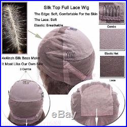 Peruvian Human Hair Wig Silk Top Base Full Lace/Lace Front Wigs with Baby Hair 2