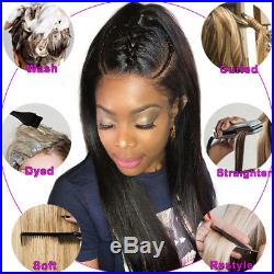Pre Plucked 360 Lace Front 100% Brazilian Human Hair Wig Glueless Full Lace Wigs