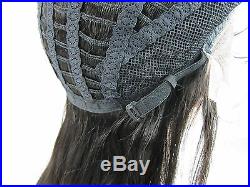 Premium Malaysian Silky Straight 100% Human Hair Front Lace Wigs 5 colors