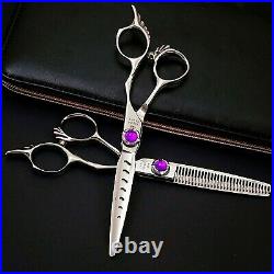 Professional Barber Salon Hairdressing Hair Cutting Thinning Scissors Shears Set