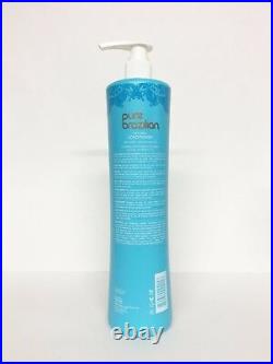 Pure Brazilian Anti-Frizz Shampoo & Conditioner 33.8 oz Duo Set with Pumps