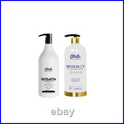 QBella Oxipastia Hair Shampoo + Bioreduct Luxury Care Premium Volume Reducer