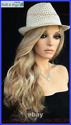 RYLEE Wig by RENE OF PARIS Rose Gold R NEWEST STYLE, Lace Front, Mono Part