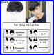 Realistic&Breathable Silk top fashion styles human hair hairpiece toupee for men