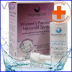 RegenePure Precision 5% Minoxidil Spray For Women, Doctor Recommended NEW