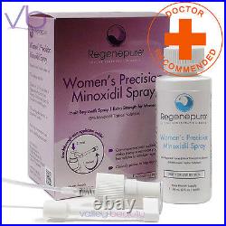 RegenePure Precision 5% Minoxidil Spray For Women, Doctor Recommended NEW