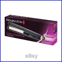 Remington Ceramic Straight 230 Hair Straightener S3500 Bn + 3 Year Guarantee