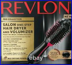 Revlon Pro Collection Salon One Step Hair Dryer Volumiser Hot Air Brush RVDR5222