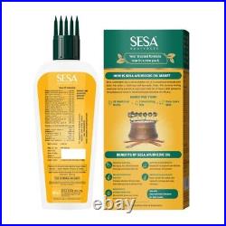 SESA Ayurvedic Hair Oil 100ml Controls Hair Fall, Strengthens Hair