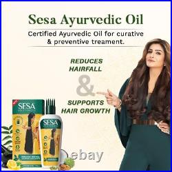 SESA Ayurvedic Hair Oil 100ml Controls Hair Fall, Strengthens Hair