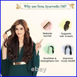 SESA Ayurvedic Hair Oil 100ml Controls Hair Fall, Strengthens Hair