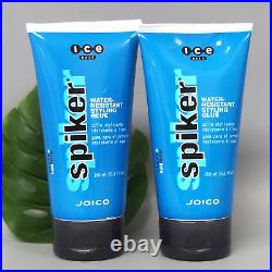 SET OF 2 Joico Ice SPIKER Water-Resistant Styling Glue 5.1oz/150ml Discontinued