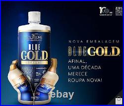 Salvatore Blue Gold Tanino Progressive Brush Brazilian Keratin Treatment 1L 34oz