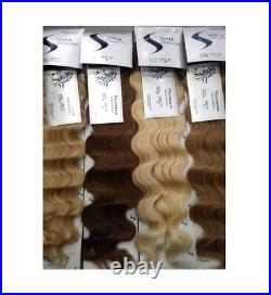 Sepia 100% Human Hair Tangle-Free Fanciweave JBW 18,22,24 (CHOOSE COLOR)