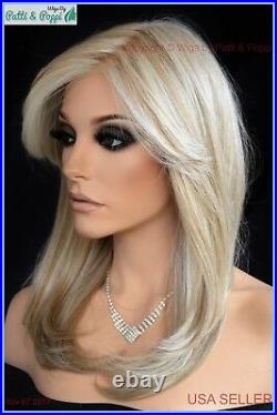 Spotlight Lace Front Heat Friendly Monotop Wig Raquel Welch Color Biscuit