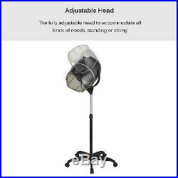 Stand Up Hair Dryer Timer Swivel Hood Caster for Salon Beauty Professional new