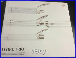 T3 Twirl Trio Curling Iron with three Interchangeable Barrels 76584 #1194