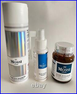 The Mossi London 1 Month Set (Shampoo+Serum+Vitamin) After hairtransplant