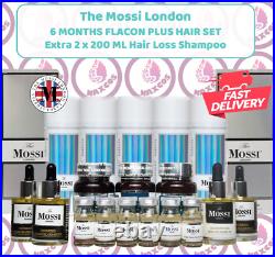 The Mossi London 6 Months Flacon Plus Hair Set + 2 Shampoos Extra